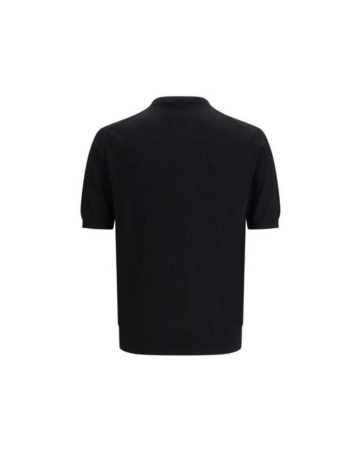 Prada Black Wool T-Shirt for men