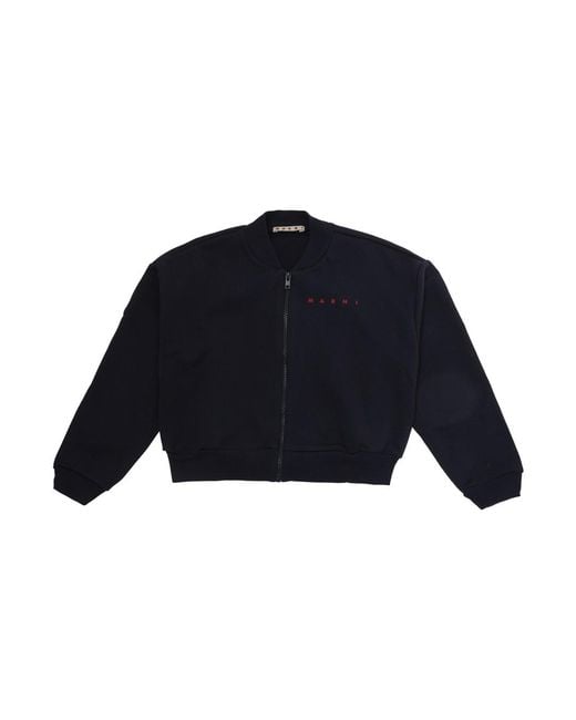 Marni Blue Kids Sweatshirt Cotton Hoods & Sweatshirts