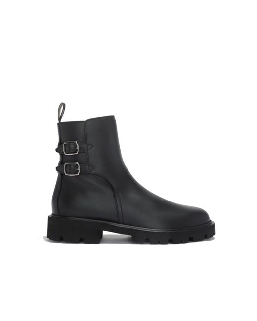 Céline Black Leather Boots
