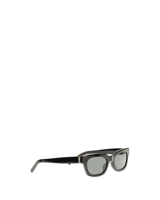 Saint Laurent Gray M175 Sunglasses Acetate