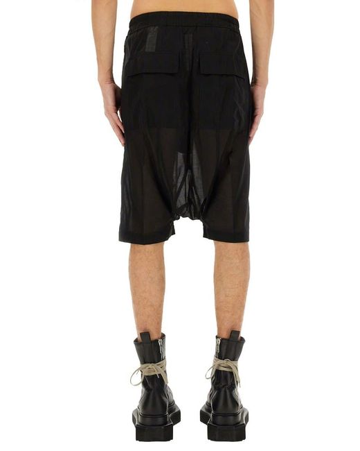 Rick Owens Black Short "Rick's Pods for men