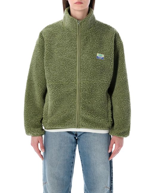 American Vintage Green Hoktown Fleece Jacket