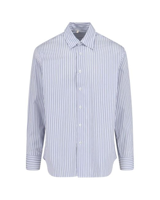 sunflower Blue Classic Striped Shirt for men