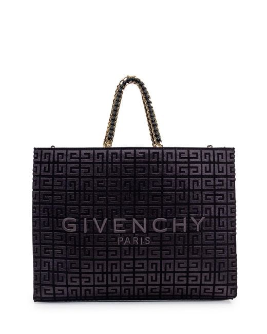 Givenchy Black G-tote Medium Bag