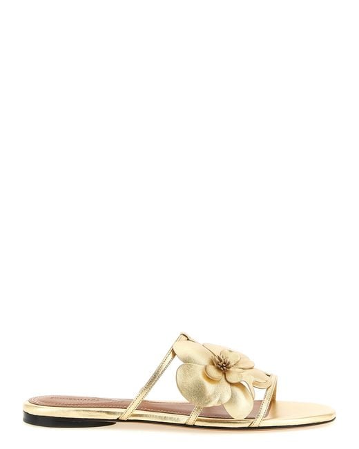 Zimmermann Metallic Orchid Sandals
