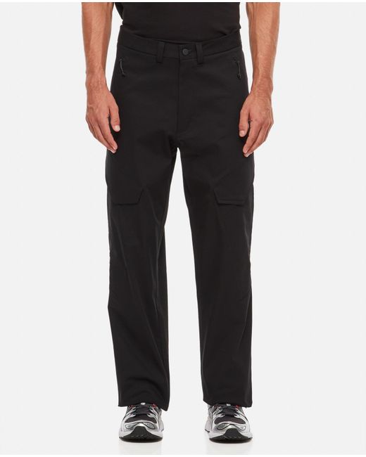 Moncler Black Cotton Pants for men