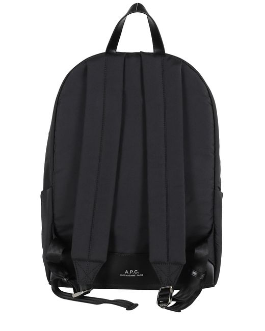 A.P.C. Black Sac A Dos Blake for men