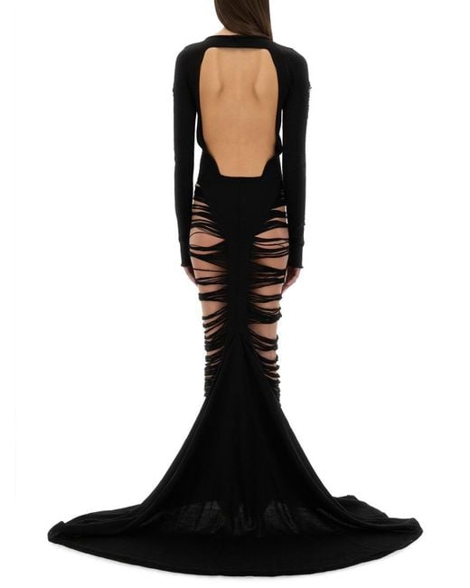 Rick Owens Black 'Luna' Dress