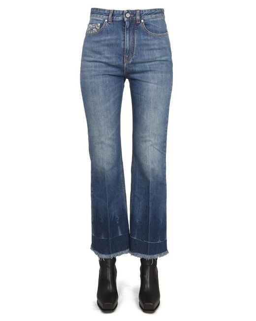 Stella McCartney Blue Denim Jeans Cotton