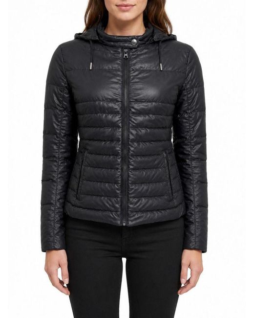 Pinko Black Jacket Polyamide Apparel