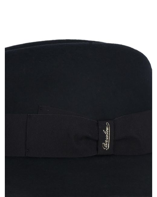 Borsalino Black Romy Felt Hat