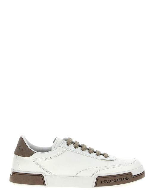 Dolce & Gabbana White 'Portofino Yatch' Sneakers for men