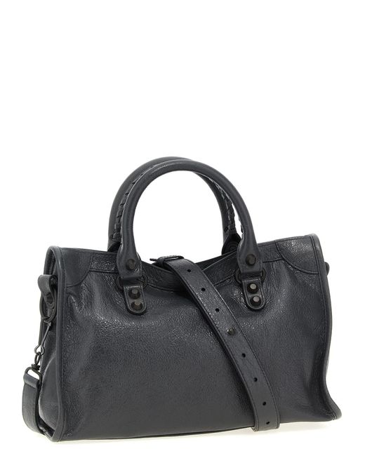 Balenciaga 'Le City Bag S' Handbag in Black | Lyst