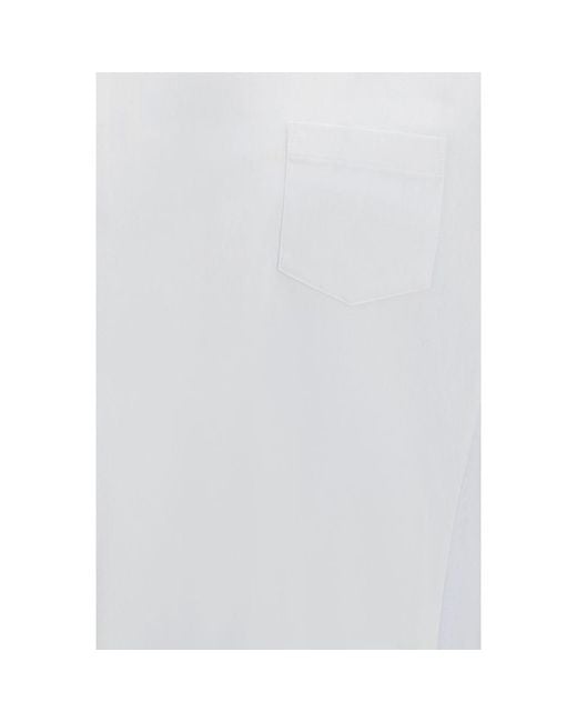 Sacai White Cotton T for men