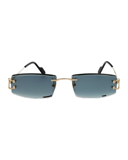 Cartier Blue Ct0465S Sunglasses for men