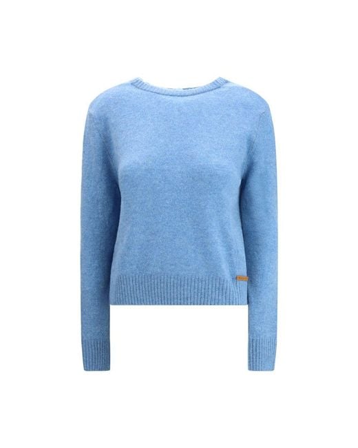 Marni Blue Cashmere Sweatshirt