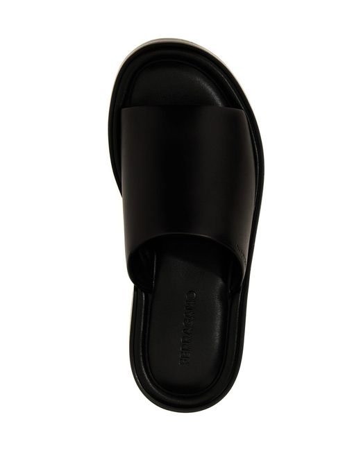 Ferragamo Black Giunone Sandals for men
