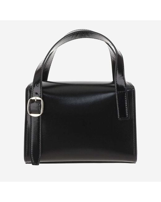 Coperni Black Medium Calfskin Cabas Tote Satchels & Cross Body Bags