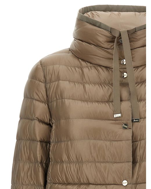 Herno Brown Reversible Down Jacket