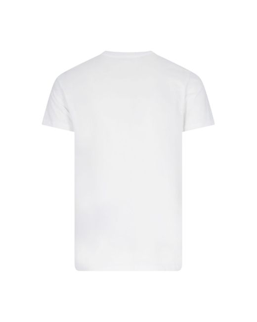Jil Sander White Basic T-shirt for men