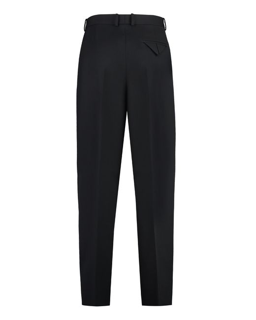 Bottega Veneta Black Wool Tailored Trousers For