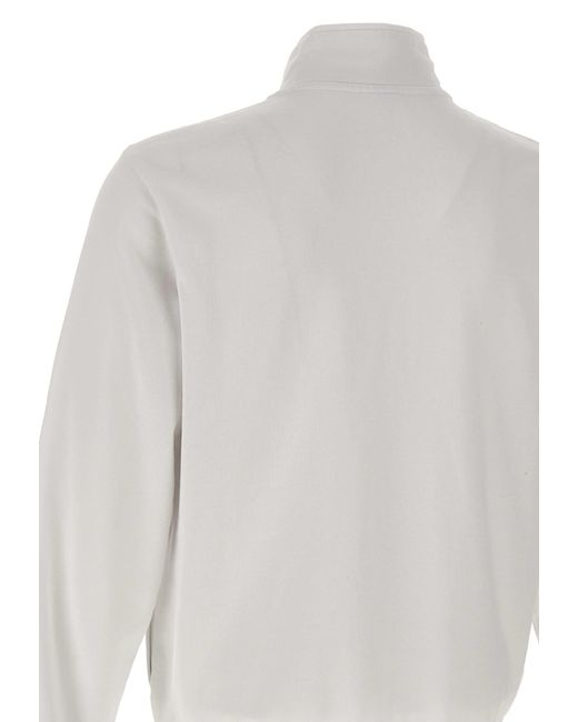 Sun 68 White Cotton Sweatshirt for men