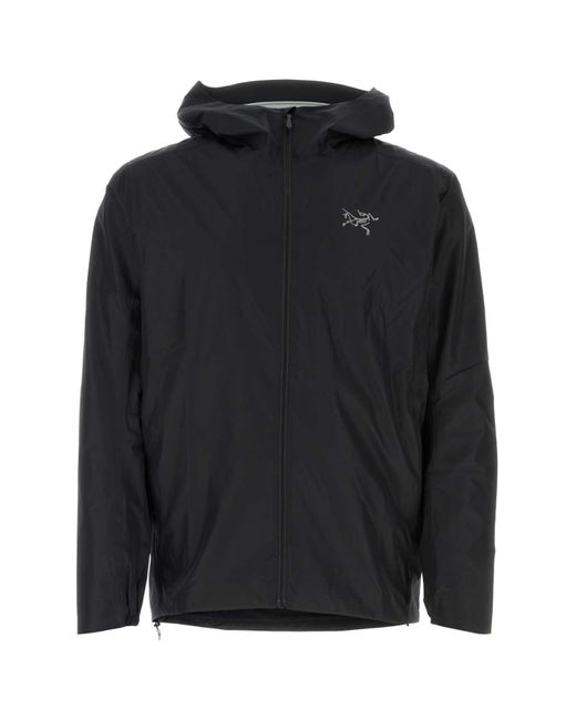 Arc'teryx Black Polyester Solano Jacket for men