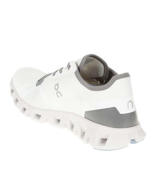 On Shoes White Logo Side Classic Sneakers for men