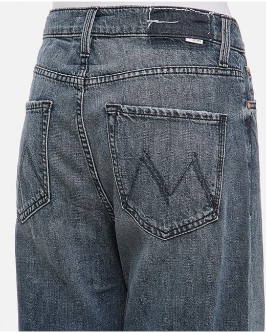 Mother Blue The Dodger Ankle Denim Pants