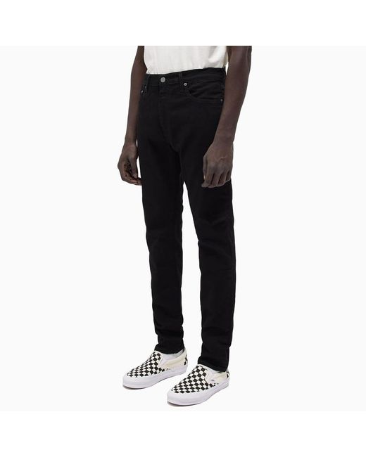 Levi's Denim Levis 512 Slim Taper Jeans in Black for Men | Lyst