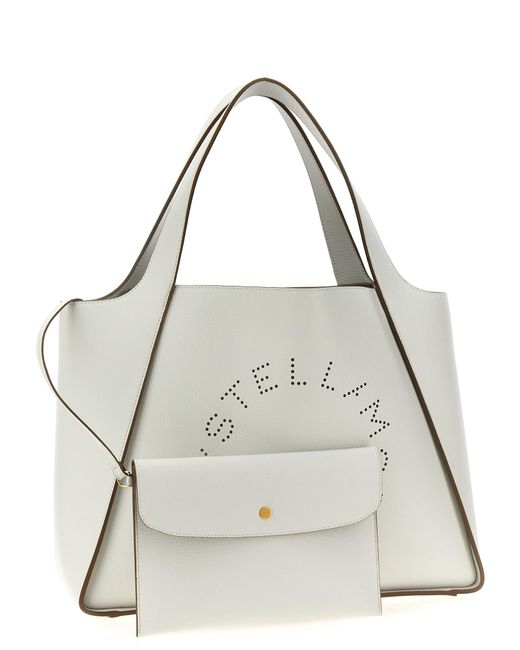 Stella McCartney Natural Logo Shopping Bag Tote Bag