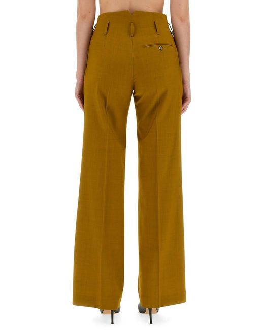 Paul Smith Yellow Wool Pants