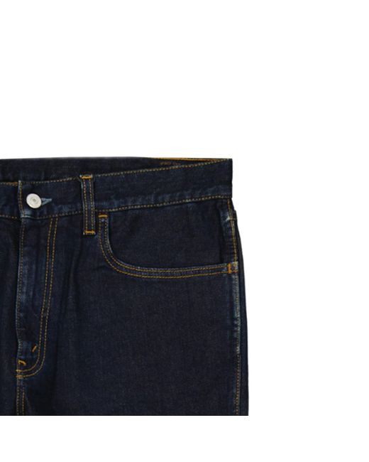 Gucci Blue Cotton Denim Jeans for men