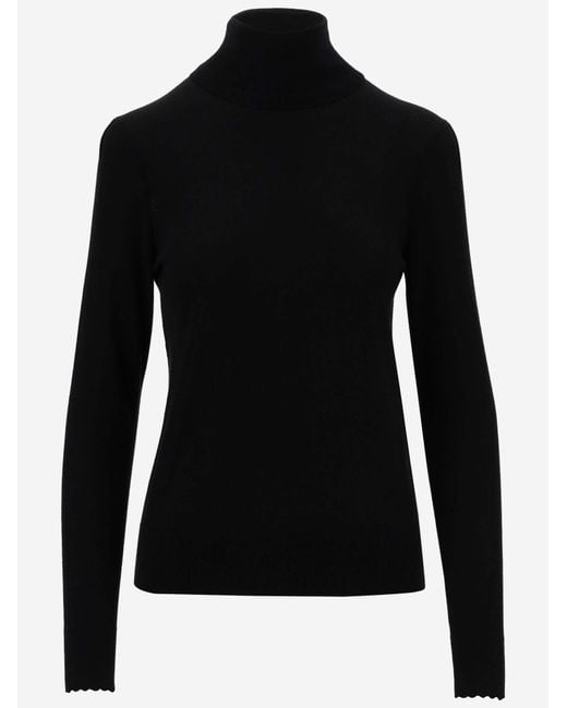 Chloé Black Wool Sweater