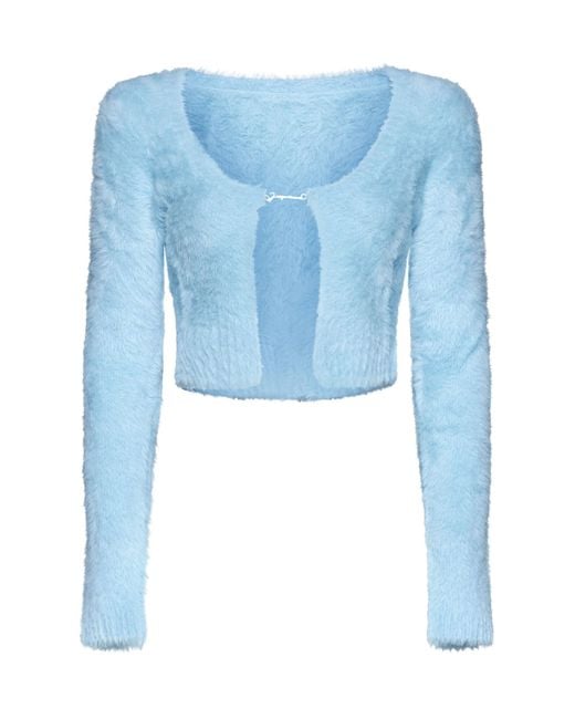 Jacquemus Blue Sweaters