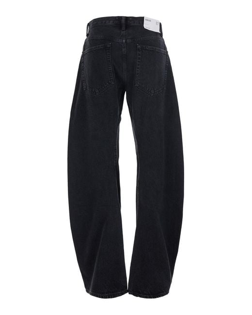 Agolde Blue Jeans Spiral Denim Cotton