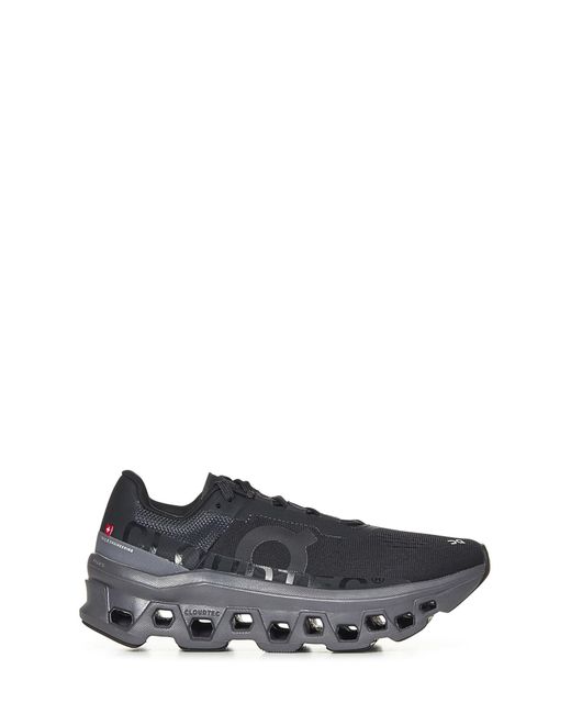 On Shoes White Cloudmonster Sneakers