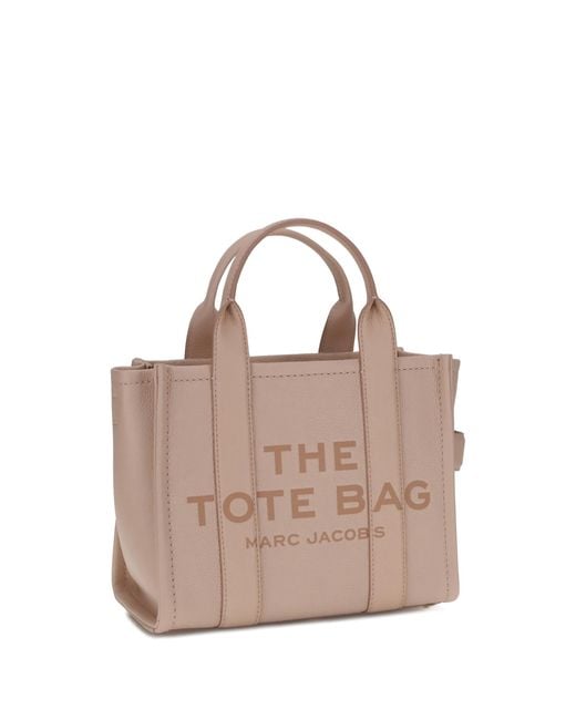 Marc Jacobs Natural Tote Handbag Leather Calf Handbags