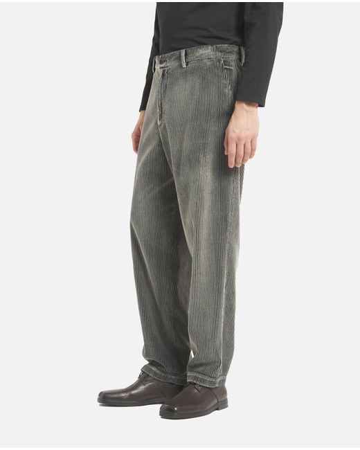 Barena Gray Canasta Olsar Pants for men