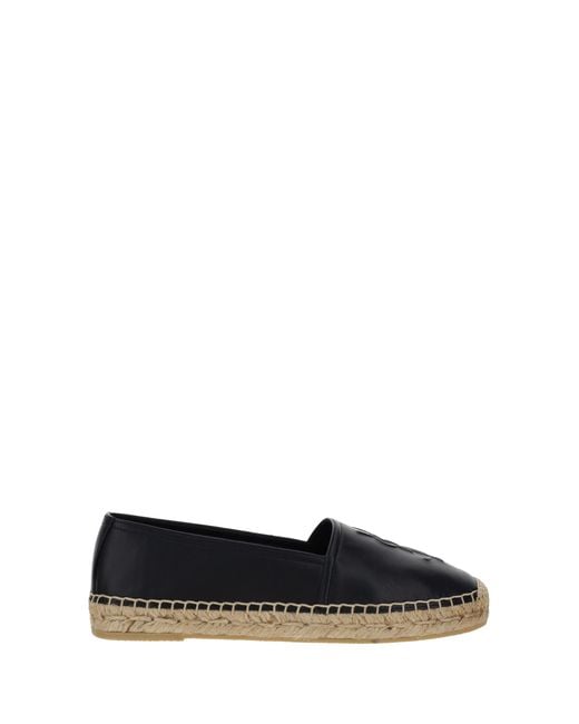 Saint Laurent White Espadrilles Lambskin Upper: (Ovis Aries)