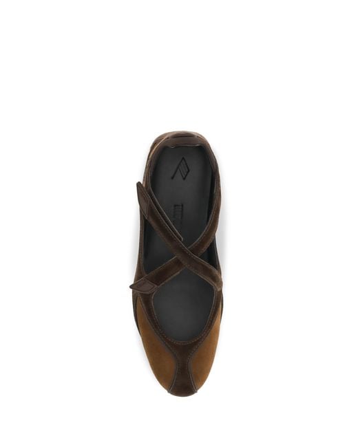 The Attico Multicolor Nomad Ballerinas