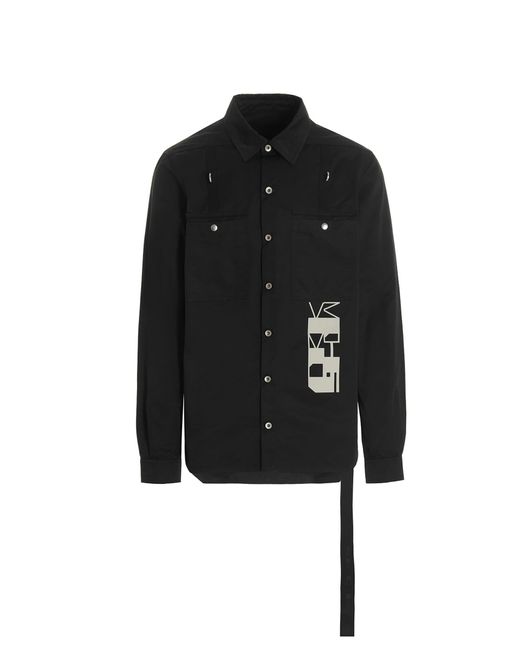 Rick Owens DRKSHDW Work Shirt Overshirt 