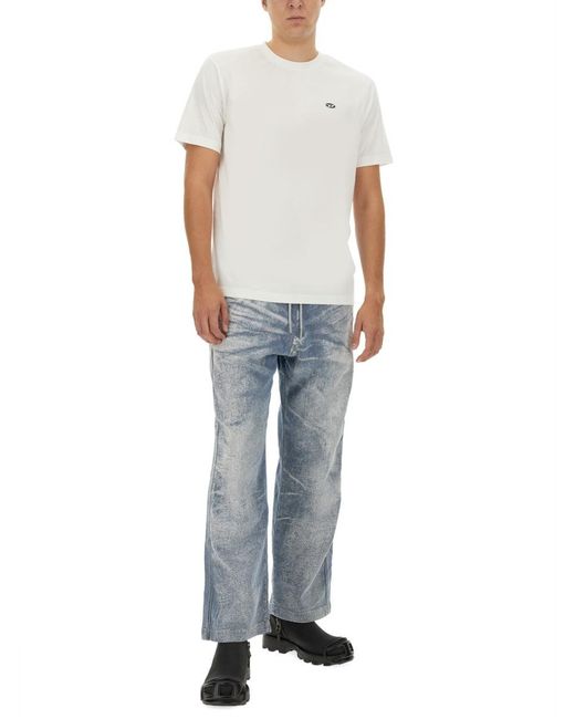 DIESEL Blue D-Martia-Fsd Jeans for men