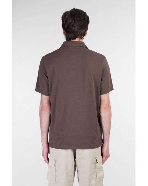 Mc2 Saint Barth Brown Brighton Polo for men