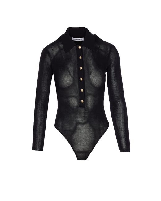 Self-Portrait Blue Transparent Effect Body