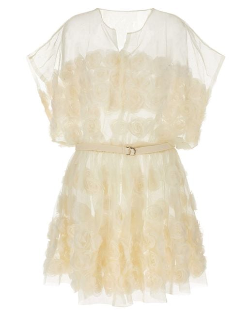 Norma Kamali Natural 'Super Os' Dress