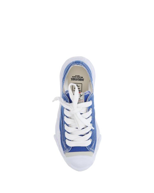 Maison Mihara Yasuhiro Blue Hank Og Sneakers Upper: Cotton; Sole: Rubber