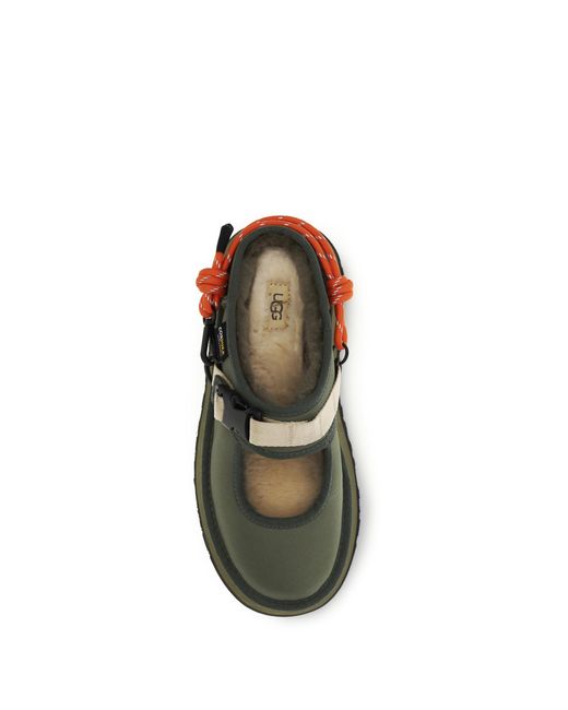 Ugg Green Mary Jane Mules Bea Wildwood Upper: Polyester Sandal