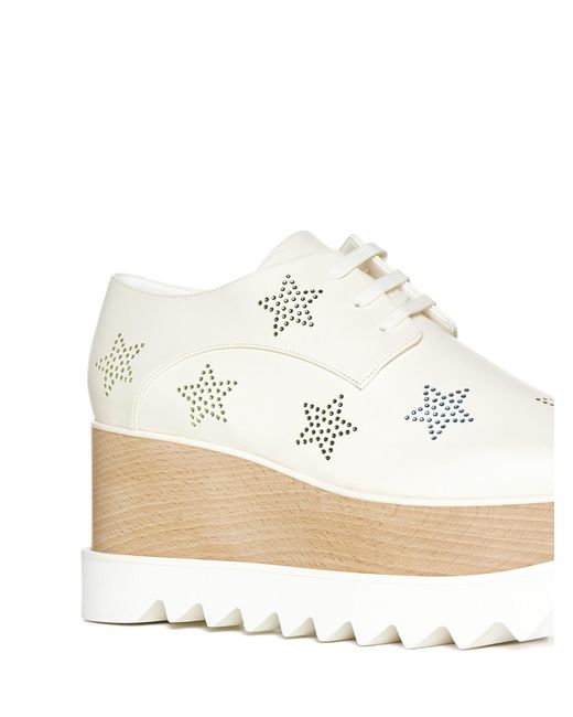 Stella McCartney White Flat Shoes