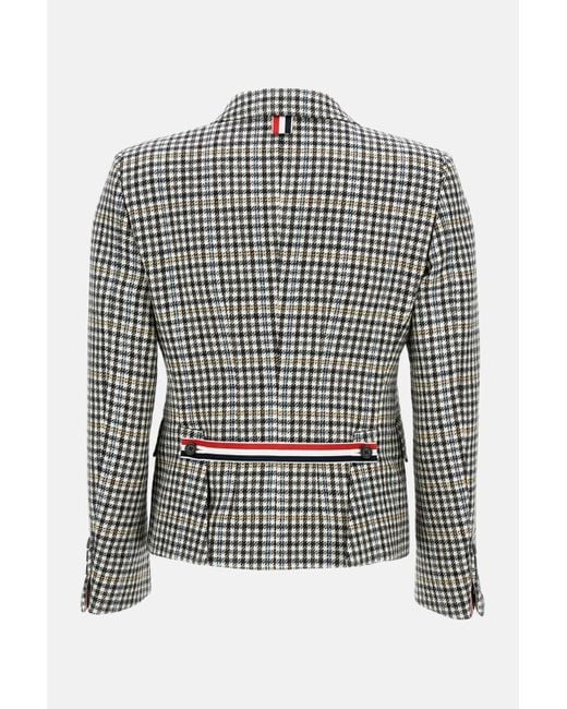 Thom Browne Black High Break Sports Jacket